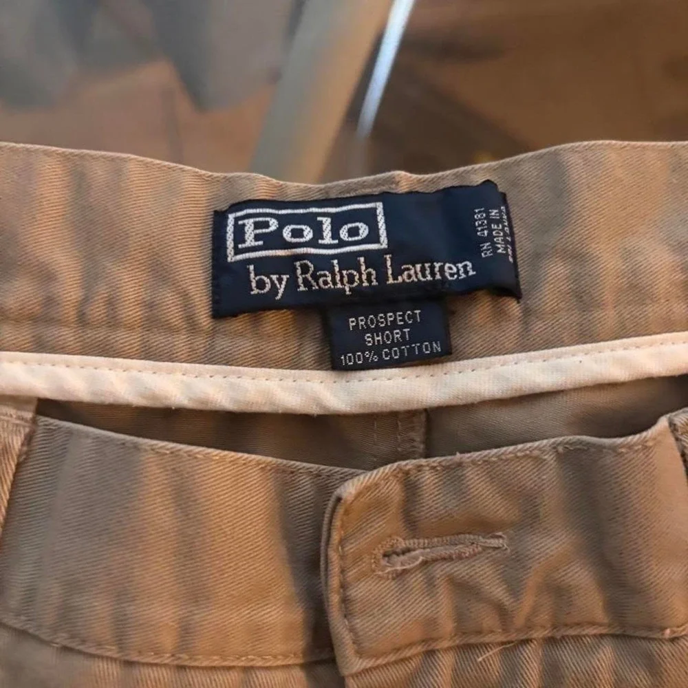 Polo Ralph Lauren tan cotton shorts